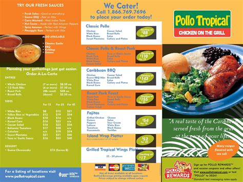 Pollo Tropical menu prices